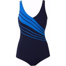 Trofé Dam Baddräkter Trofé Chlorine Resistant Swimsuit - Marine