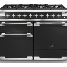 Rangemaster ELS110DFFCB/ Elise 110cm Dual Fuel Charcoal Black