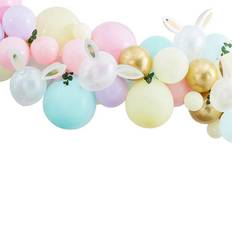 Påske Ballonbuer Ginger Ray Balloon Arches Kit Easter Bunny 50-pack