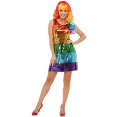 Dance & Disco Fancy Dresses Smiffys All That Glitters Rainbow Costume
