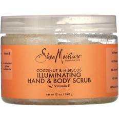 Repairing Body Scrubs Shea Moisture Coconut & Hibiscus Illuminating Hand & Body Scrub 340g