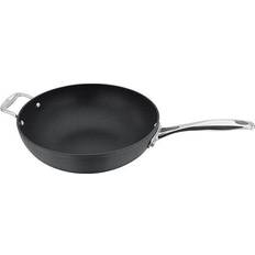 Non-stick Stir Fry Pans Stellar Hard Anodised 28 cm