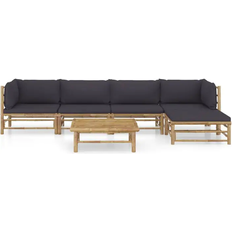vidaXL 3058198 Loungesæt, 1 borde inkl. 4 sofaer