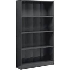 Gris Étagères à livres vidaXL 800915 Étagère à livres 142cm