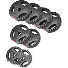 Gorilla Sports Pro Trigrip Weight Plate Set 27.5kg