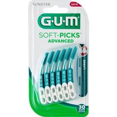 Reduce la placa Hilos Dentales y Palillos Dentales GUM Soft-Picks Advanced Large 30 Unidades