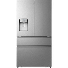 2 pcs Fridge Freezers Hisense RF728N4AIF Black, Stainless Steel