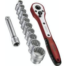 Teng tools hylsnyckelsats Teng Tools M1413N1 Hylsnyckel