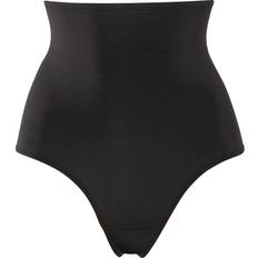 3XL Støttebelter Trofé Shaping High Waist Thong - Black