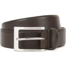 Barnabie HUGO BOSS Barnabie Leather Belt - Dark Brown