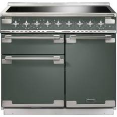 110cm - Convection/ Fan Oven Induction Cookers Rangemaster ELS100EIMG/ Elise 100cm Induction Mineral Green