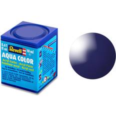 A base d'acqua Pitture acriliche Revell Aqua Color Night Blue Glossy 18ml