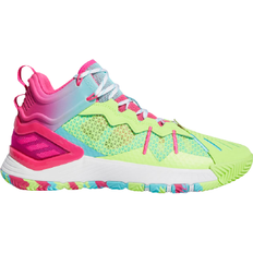 Adidas Green Basketball Shoes Adidas D Rose Son of Chi - Pulse Aqua/Shock Pink/Signal Green