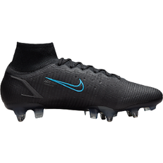 NIKE Textile Football Shoes NIKE Mercurial Superfly 8 Elite SG-Pro AC M - Black/Iron Grey