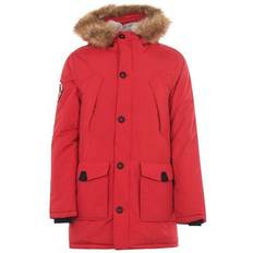 Superdry Everest Parka Jacket - Deep Berry