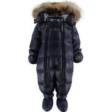 Ver de terre flyverdragt navy Ver De Terre Flight Suit with Fur - Navy