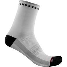 Castelli Dame Sokker Castelli Rosso Corsa 11 Socks Women - Black/White