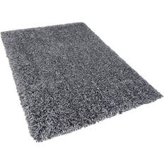 Beliani Shaggy Area Rug Black, White 200x300cm