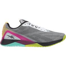 Multicolor Zapatillas de Gimnasio y Entrenamiento Reebok Nano X1 Grit M - Ftwr White/Core Black/Pursuit Pink