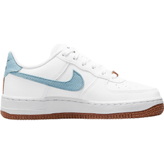 Nike Air Force 1 LV8 GS - White/White/Black/Obsidian