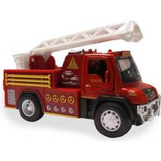 Magni light Magni Fire Truck with Sound & Light Pull Back 3pcs