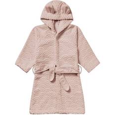 Babyer Morgenkåper Cam Cam Copenhagen Hooded Bathrobe - Dusty Rose