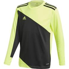 Kurze Ärmel Oberteile adidas Squadra 21 Goalkeeper Jersey Kids - Team Solar Yellow/Black