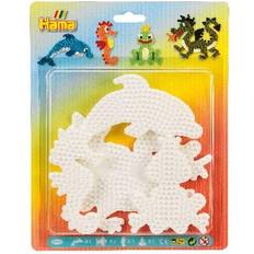 Hama Beads Midi Pin Plates Dolphin 4pcs
