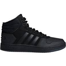 Adidas hoops 2.0 mid Barnskor Adidas Hoops 2.0 Mid M - Core Black/Core Black/Carbon