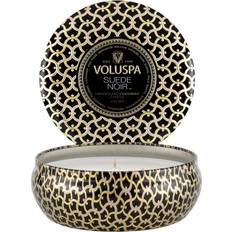 Maison noir 3 wick tin doftljus 40 Voluspa Suede Noir 3 Wick Tin Doftljus 340g