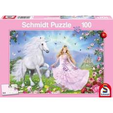 Prinses Klassieke Legpuzzels Schmidt Spiele Prinses en de Eenhoorn, 100 stukjes Puzzel