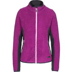 Trespass Mujeres/Seíoras Liggins Fleece Chaqueta - Gris/Pêrpura