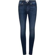 Calvin Klein Mid Rise Skinny Jeans - Mid Blue