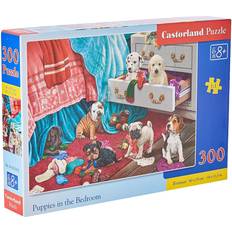 Castorland Puppies in the Bedroom 300 Pieces