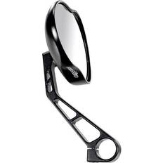 Specchietti per bicicletta Ergotec Specchio retrovisore in alluminio destro/sinistro M99 Noir