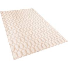 Viscose Carpets Beliani Cizre Beige 140x200cm