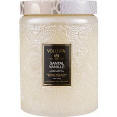 Voluspa Santal Vanille Large Cream Duftlys