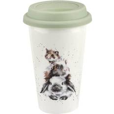 Wrendale Designs Rabbit, Guinea Pig, Mouse Travel Mug 30cl