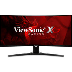 Viewsonic VX3418-2KPC 34 Inch 21:9 UltraWide WQHD 1440p 144Hz 1MS Curved Gaming Monitor