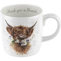 Wrendale Designs Kökstillbehör Wrendale Designs Thank You Cow Mugg 40cl