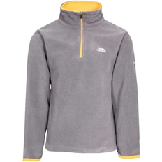 Fleece Garments Children's Clothing Trespass Kid's Etto Half Zip Fleece - Storm Grey