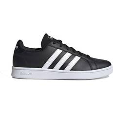 Adidas Faux Leather Racket Sport Shoes Adidas Grand Court Base W - Core Black/Cloud White/Core Black