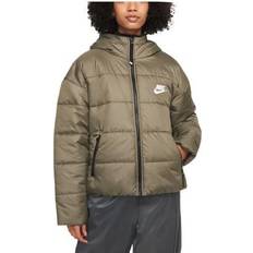Nike Sportswear Therma-Fit Repel Hooded Jacket - Medium Olive/Black/White