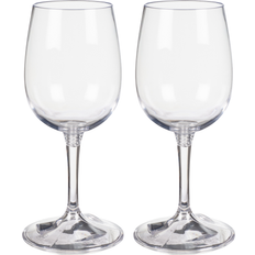 Plastic Wine Glasses GSI Outdoors Nesting Wine Glass 27.5cl 2pcs