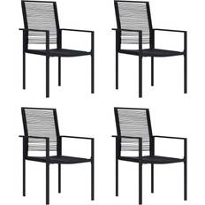 vidaXL 312172 4-pack Garden Dining Chair