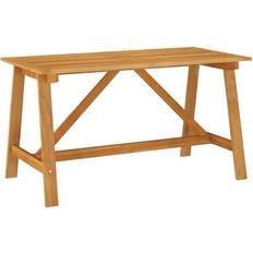 Holz Gartentische vidaXL 312406 140x70cm