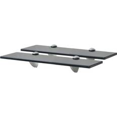 vidaXL - Estantería de Pared 40cm 2pcs