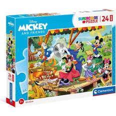 Mickey Mouse Classic Jigsaw Puzzles Clementoni Supercolor Disney Mickey & Friends 24 Pieces