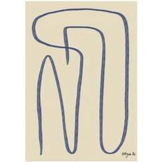 Inredningsdetaljer Paper Collective Different Ways Blue Poster 50x70cm