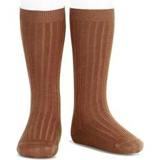 0-1M Strømper Børnetøj Condor Basic Rib Knee High Socks - Oxide (20162_000_696)